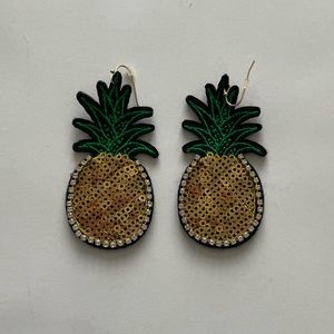 Pineapple earrings